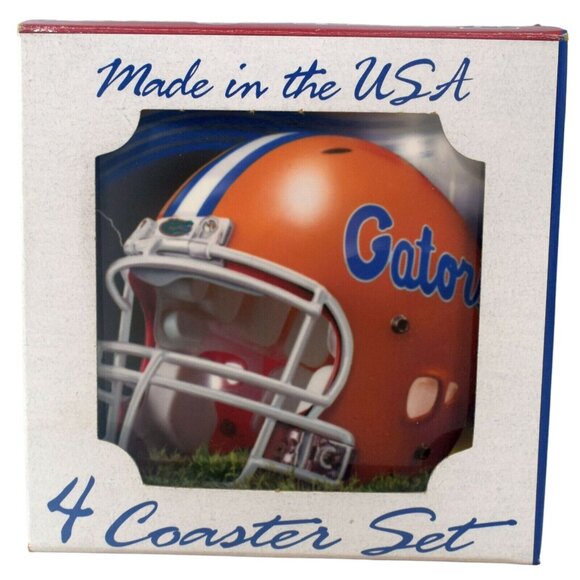 ThermoServ University of Florida Gators New 4 Drink Coaster Set - Picture 2 of 5